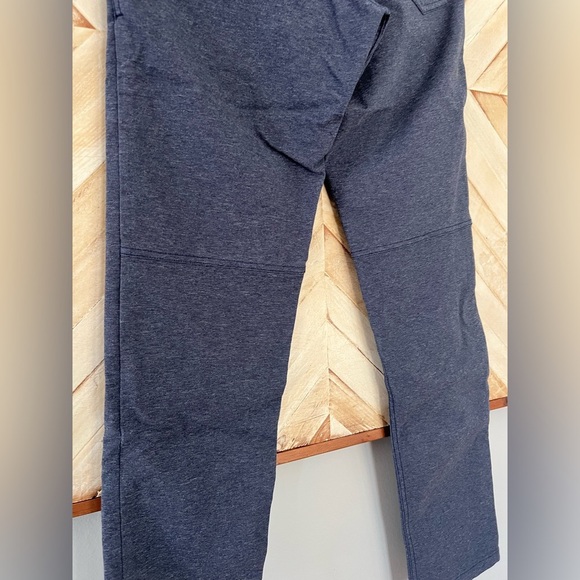 Lululemon Men’s ABC Pant Slim Tech Canvas Heathered Deep Navy 28 - Picture 5 of 9